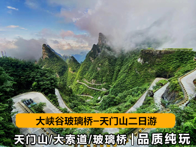 z13大峽谷玻璃橋-天門山二日游